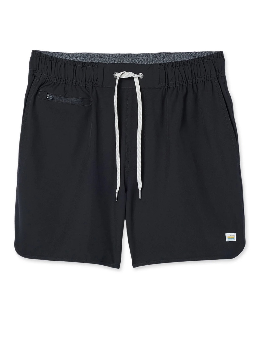 Vuori Banks Short Unlined 5" in Black sz XL